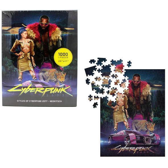 Cyber Punk 2077: NeoKitsch 1000 pc Jigsaw Puzzle (Dark Horse) 3006-718