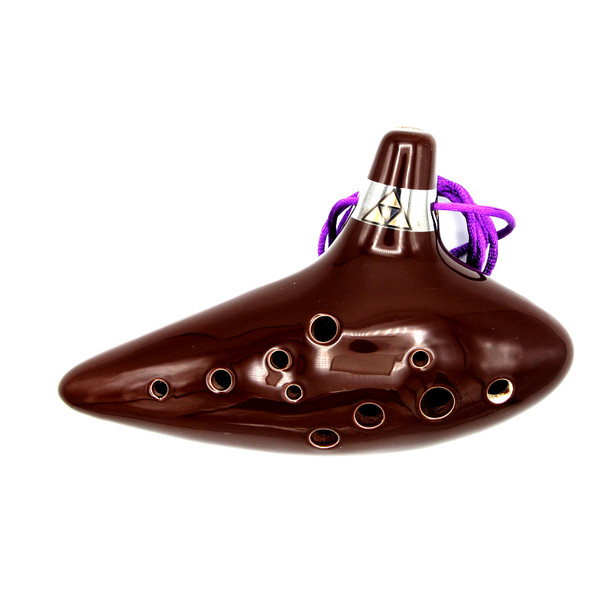 Brown Ocarina of Time - The Legend of Zelda Cosplay Prop