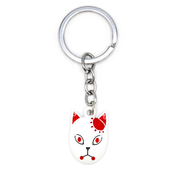 Tanjiro Kamado's Fox Mask - Demon Slayer Kimetsu Keychain