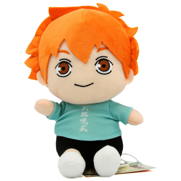 Shoyo Hinata Yojijukugo Shirt Sit - Haikyuu!! 7" Plush (Great Eastern)