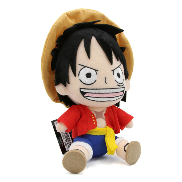 Monkey D. Luffy SD Sit - One Piece 7" Plush (Great Eastern) 56589
