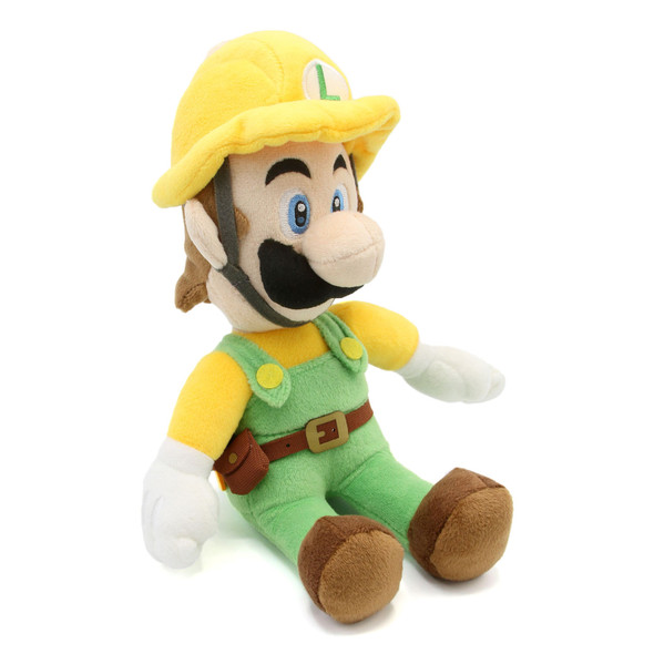 Luigi Builder - Super Mario Maker 2 10" Plush (San-Ei) 1732