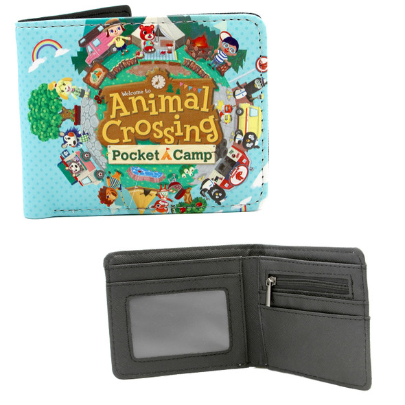 Pocket Camp - Animal Crossing 4x5" BiFold Wallet