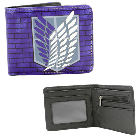 Survey Corps Emblem - Attack on Titan 4x5" BiFold Wallet