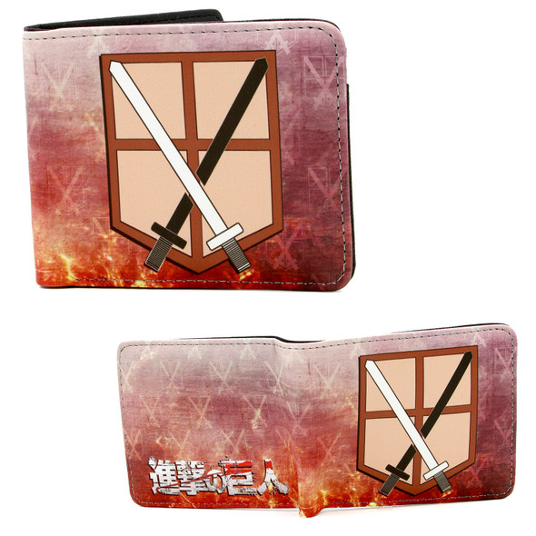 Training Corps Emblem - Attack on Titan 4x5" BiFold Wallet