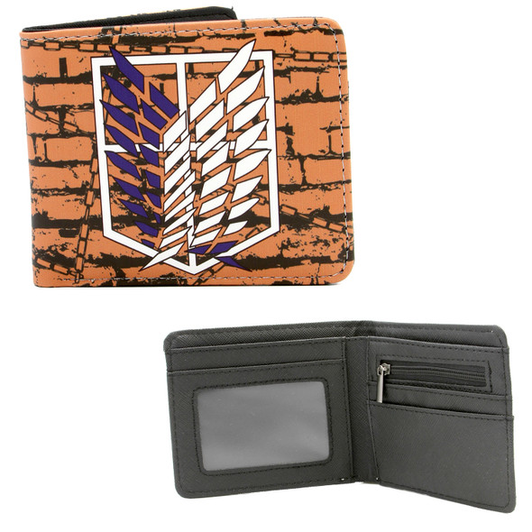 The Wall - Attack on Titan 4x5" BiFold Wallet The Wall - Attack on Titan 4x5" BiFold Wallet