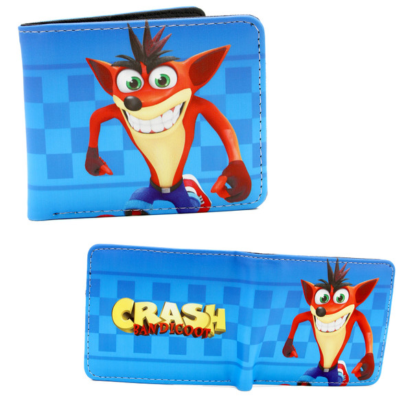 Crash - Crash Bandicoot 4x5" BiFold Wallet Crash - Crash Bandicoot 4x5" BiFold Wallet