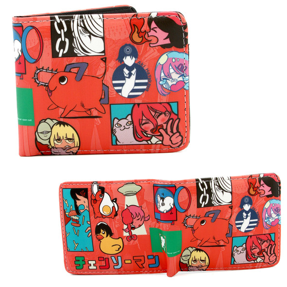 Pochita & Chibi Friends - Chainsaw Man 4x5" BiFold Wallet