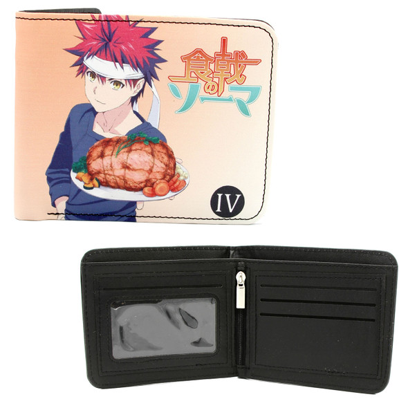 Yukihira Soma - Food Wars 4x5" BiFold Wallet Yukihira Soma - Food Wars 4x5" BiFold Wallet