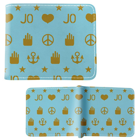Hand Peace Pattern - Jojo Bizarre Adventure 4x5" BiFold Wallet Hand Peace Pattern - Jojo Bizarre Adventure 4x5" BiFold Wallet