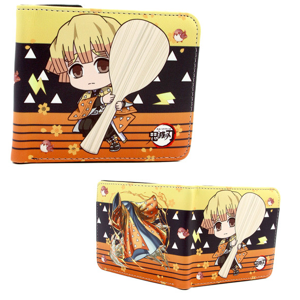 Chibi Zenitsu Agatsuma - Demon Slayer 4x5" BiFold Wallet Chibi Zenitsu Agatsuma - Demon Slayer 4x5" BiFold Wallet