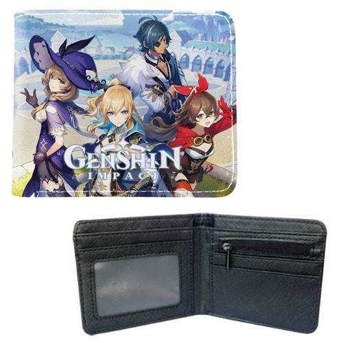 Starter Characters - Genshin Impact 4x5" BiFold Wallet