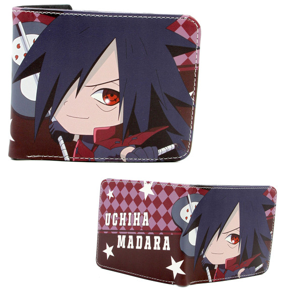 Chibi Madara Uchiha - Naruto 4x5" BiFold Wallet Chibi Madara Uchiha - Naruto 4x5" BiFold Wallet