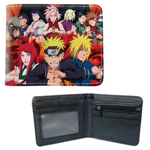 Shippuden Main Characters - Naruto 4x5" BiFold Wallet