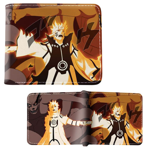 Naruto Nine Tails Chakra Mode - Naruto 4x5" BiFold Wallet