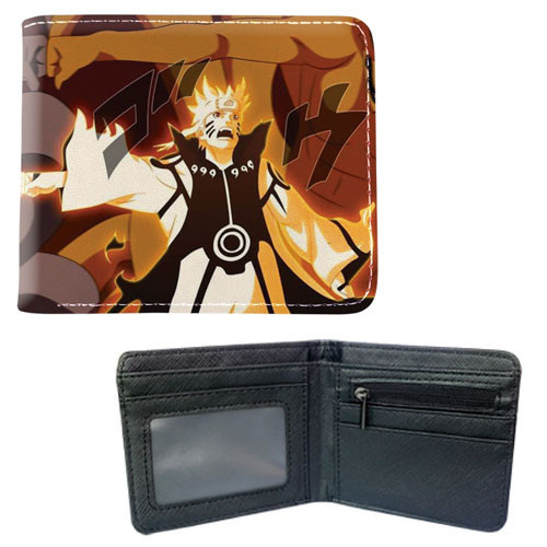 Naruto Nine Tails Chakra Mode - Naruto 4x5" BiFold Wallet