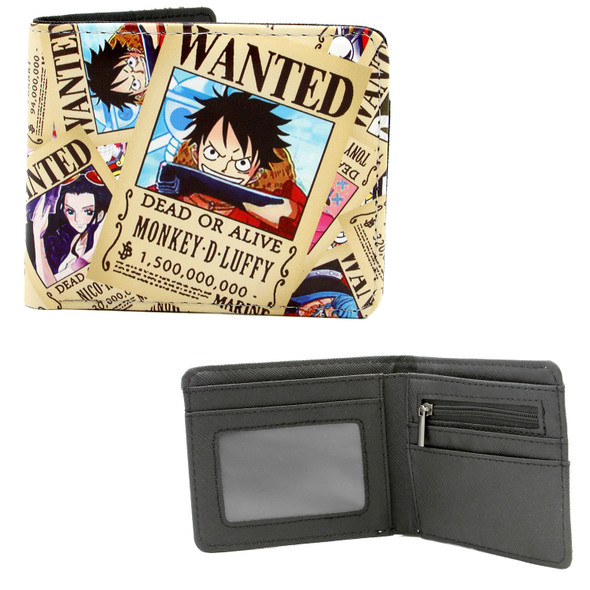 Wanted Posters - One Piece 4x5" BiFold Wallet Wanted Posters - One Piece 4x5" BiFold Wallet