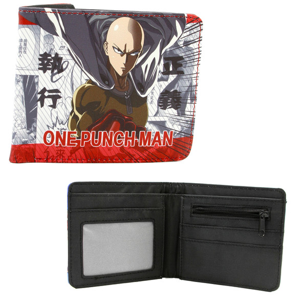Saitama - One Punch Man 4x5" BiFold Wallet Saitama - One Punch Man 4x5" BiFold Wallet