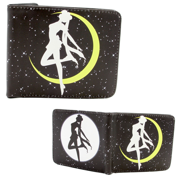 Moon Logo - Sailor Moon 4x5" BiFold Wallet Moon Logo - Sailor Moon 4x5" BiFold Wallet