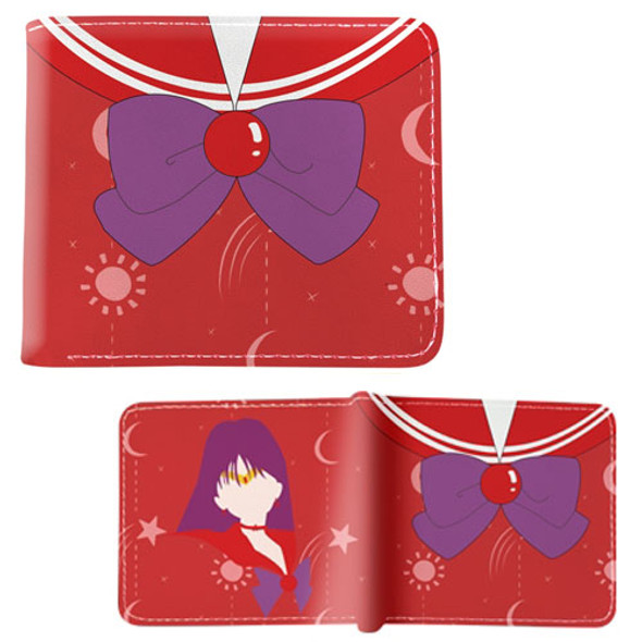 Sailor Mars Uniform - Sailor Moon 4x5" BiFold Wallet Sailor Mars Uniform - Sailor Moon 4x5" BiFold Wallet