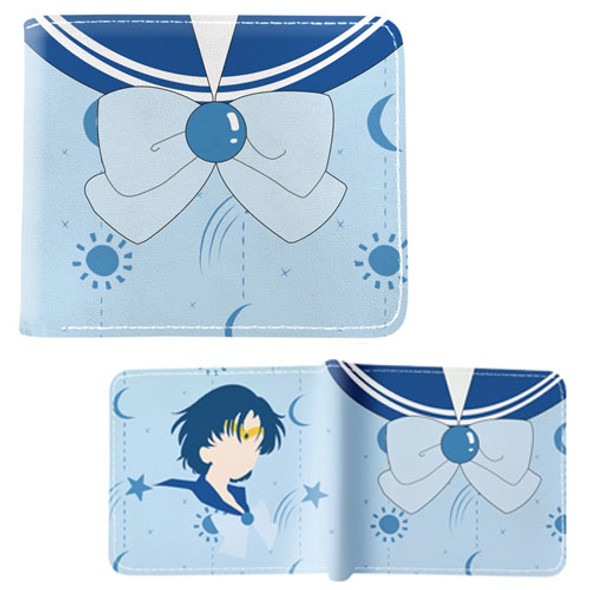 Sailor Mercury Uniform - Sailor Moon 4x5" BiFold Wallet Sailor Mercury Uniform - Sailor Moon 4x5" BiFold Wallet
