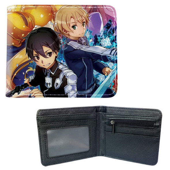 Kirito & Eugene - Sword Art Online 4x5" BiFold Wallet Kirito & Eugene - Sword Art Online 4x5" BiFold Wallet