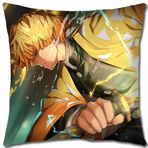 Zenitsu Thunder Breathing - Demon Slayer 16.5" Decorative Pillow Case Zenitsu Thunder Breathing - Demon Slayer 16.5" Decorative Pillow Case