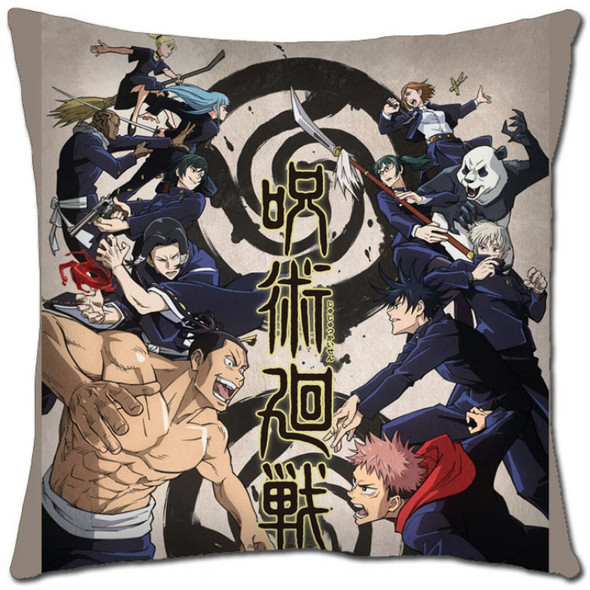 Kyoto vs. Tokyo Students - Jujutsu Kaisen 16.5" Decorative Pillow Case Kyoto vs. Tokyo Students - Jujutsu Kaisen 16.5" Decorative Pillow Case