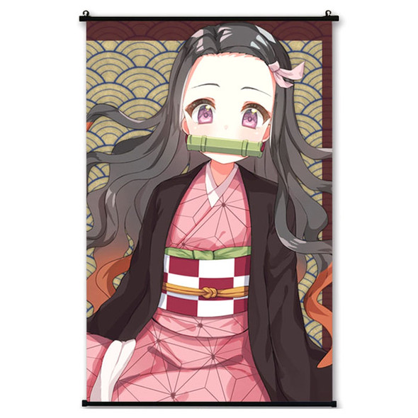 Nezuko Kamado - Demon Slayer 23x35" Wall Scroll