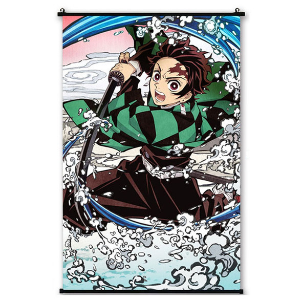 Tanjiro Water 7th Form - Demon Slayer 23x35" Wall Scroll