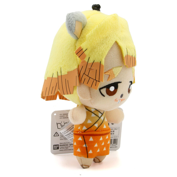 Squirrel Zenitsu - Demon Slayer 6" Dangler Plush Series 4 (Banpresto)