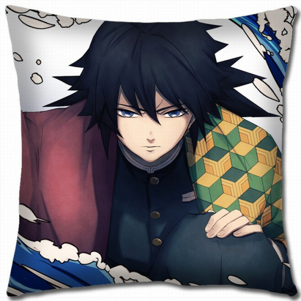 Giyu Tomioka - Demon Slayer 16.5" Decorative Pillow Case Giyu Tomioka - Demon Slayer 16.5" Decorative Pillow Case
