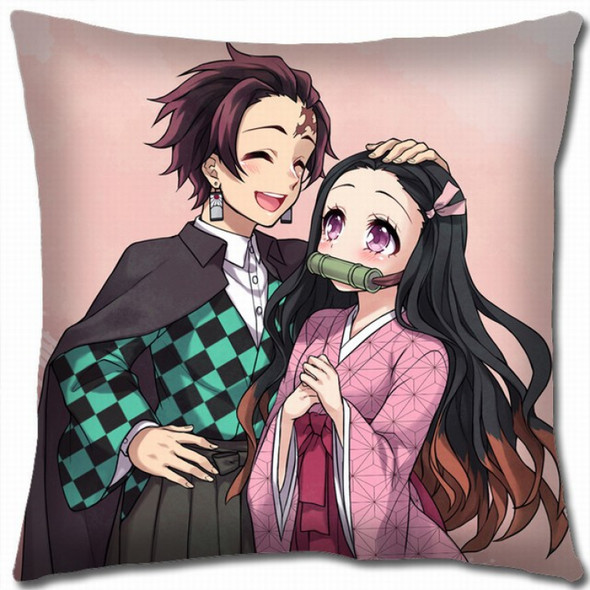 Tanjiro & Nezuko - Demon Slayer 16.5" Pillow Case