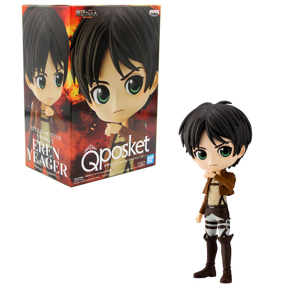 Eren Yeager Ver. A - Attack on Titan 6" Q Posket Figure (Banpresto)
