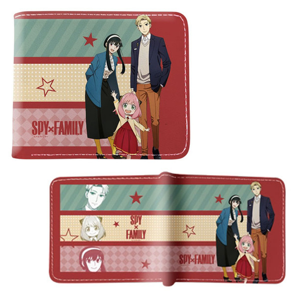 The Forgers Style A - Spy x Family 4x5" BiFold Wallet