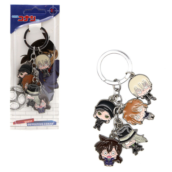 Chibi Characters - Detective Conan 5 Pcs. Keychain