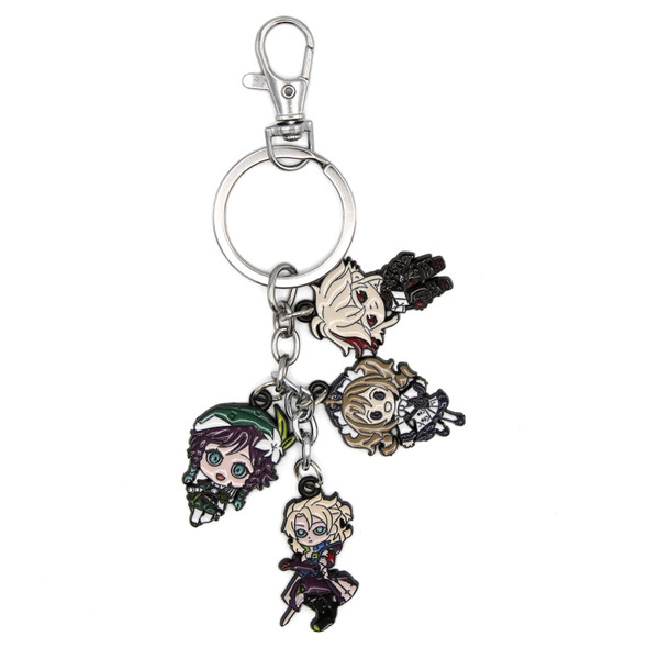 Albeto Barbara Kazuha Venti - Genshin Impact 4 Pcs. Keychain