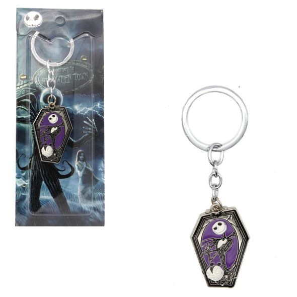 Jack Skellington Coffin - Nightmare Before Christmas Keychain