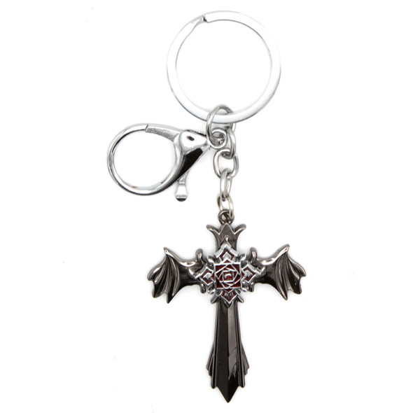 Rose Cross - Vampire Knight Keychain