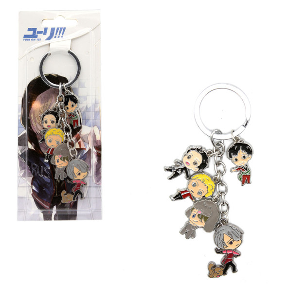 Chibi Characters Col. B - Yuri on Ice 5 Pcs. Keychain