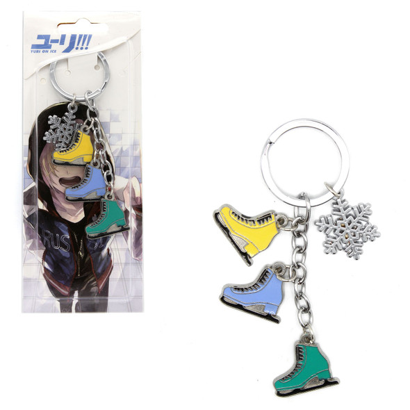 Skate Shoes - Yuri on Ice 4 Pcs. Keychain Skate Shoes - Yuri on Ice 4 Pcs. Keychain
