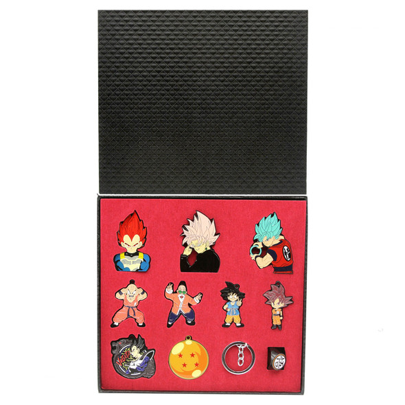 Character Collection B - DragonBall Z 10 Pcs.Necklace, Keychain & Ring Set Character Collection B - DragonBall Z 10 Pcs.Necklace, Keychain & Ring Set