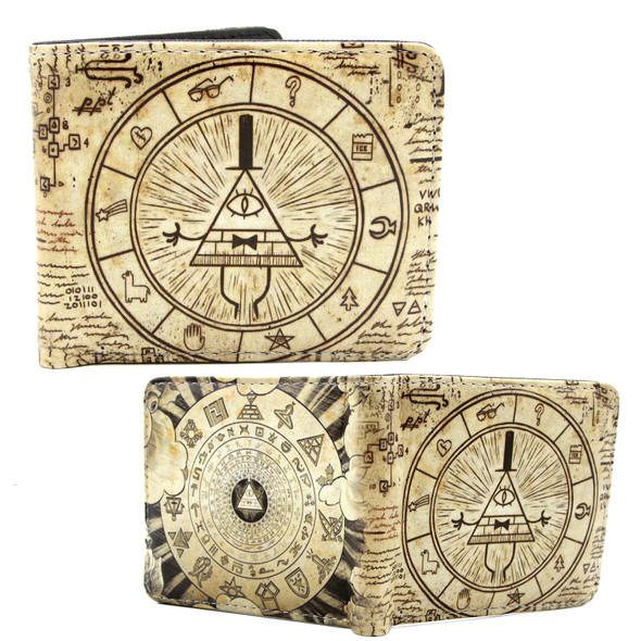 Bill Cipher - Gravity Falls 4x5" BiFold Wallet