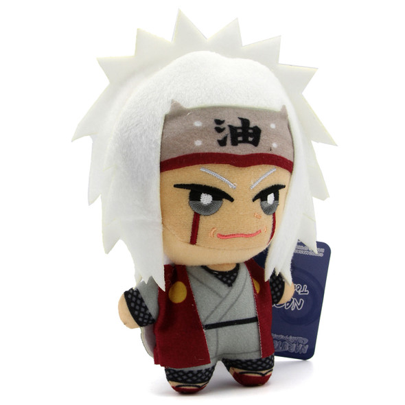Jiraiya - Naruto Shippuden 6" Series 1 Tomonui Plush Dangler (Banpresto)