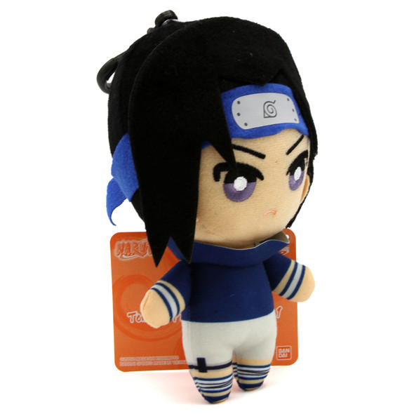 Sasuke Uchiha - Naruto 6" Series 1 Tomonui Plush Dangler (Banpresto)
