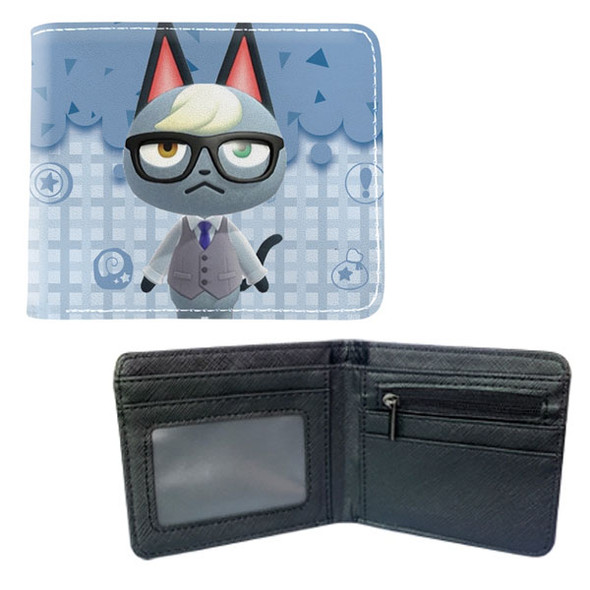 Raymond Style B - Animal Crossing 4x5" BiFold Wallet