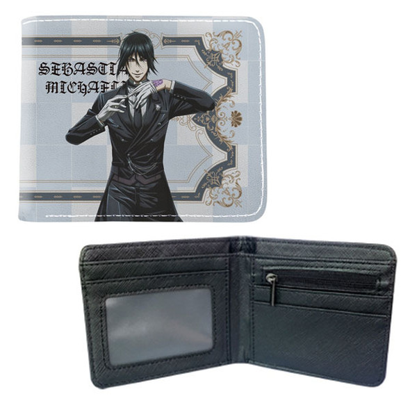 Sebastian Michaelis Style A - Black Butler 4x5" BiFold Wallet