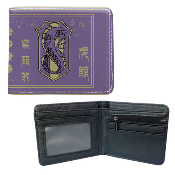 Purple Orca Insignia - Black Clover 4x5" BiFold Wallet Purple Orca Insignia - Black Clover 4x5" BiFold Wallet
