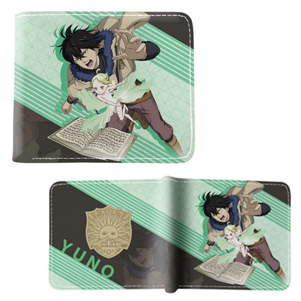 Yuno Grinberryall Style A - Black Clover 4x5" BiFold Wallet
