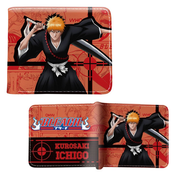 Ichigo Kurosaki Style A - Bleach 4x5" BiFold Wallet